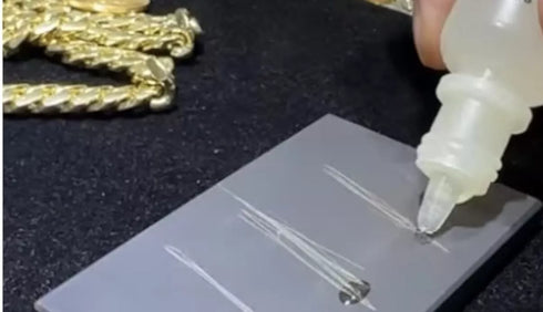 2 Bottles Each 10K 14K 18K 22K Gold Test Acid Solutions Tester Detect Your Gold Testing Kit